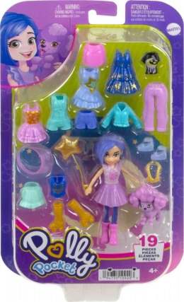 Figurka Polly Pocket Zestaw Modowy przebieranki HKV93 Mattel