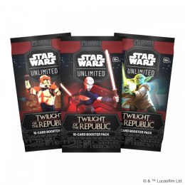 Gra Star Wars: Unlimited - Twilight of the Republic - Booster Box (24) Rebel