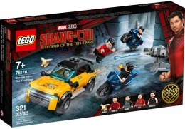 Klocki Super Heroes 76176 Ucieczka przed Dziesięcioma Pierścieniami LEGO