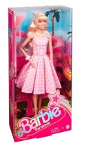 Lalka filmowa Barbie Margot Robbie jako Barbie w różowej sukience Mattel