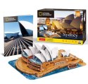 Puzzle 3D National Geographic Sydney 86 elementów Cubic Fun