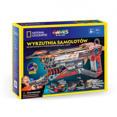 Puzzle 3D Wyrzutnia samolotów Cubic Fun