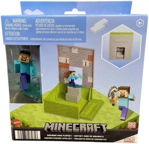 Zestaw figurek Minecraft Kopalnia diamentów Mattel