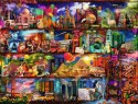 Puzzle 2000 elementów Świat książek Ravensburger Polska