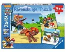 Puzzle 3x49 elementów Drużyna Psi Patrol Ravensburger Polska