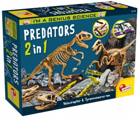 Zestaw edukacyjny Im Genius Predators 2w1 Lisciani