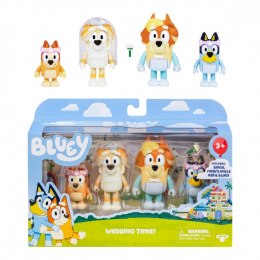 Figurki Bluey Wesele wujka 4-pak Tm Toys