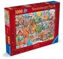 Puzzle 1000 elementów Ciasteczkowe Święta Ravensburger Polska