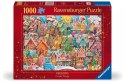 Puzzle 1000 elementów Ciasteczkowe Święta Ravensburger Polska