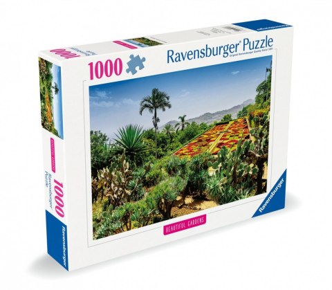 Puzzle 1000 elementów Ogród Botaniczny Madera Portugalia Ravensburger Polska