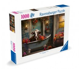 *Puzzle 1000el Krowa w k apieli Ravensburger Polska