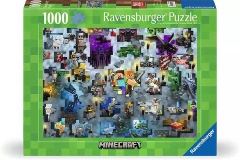 *Puzzle 1000el Minecraft Challenge Ravensburger Polska