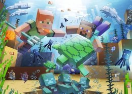 *Puzzle 1000el Minecraft Mozaika Ravensburger Polska