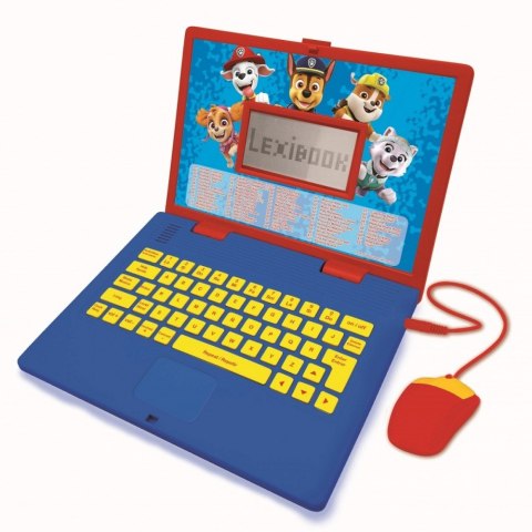 Laptop edukacyjny Psi Patrol dwujęzyczny PL/ ENG 124 aktywności Lexibook