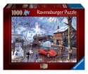 Puzzle 1000 elementów Zimowy dworzec Ravensburger Polska