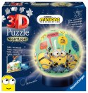 Puzzle 3D Świecąca Kula Minionki Ravensburger Polska