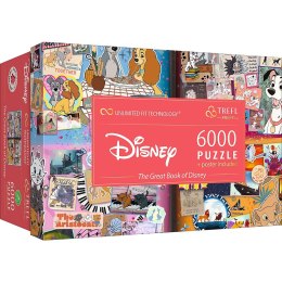 Puzzle 6000 elementów Disney Magical Book of Fairytales Trefl