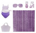 *Rainbow High Swim Style Violet MGA