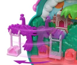 Zestaw figurek Polly Pocket Ogród pawia zestaw kompaktowy Fisher Price