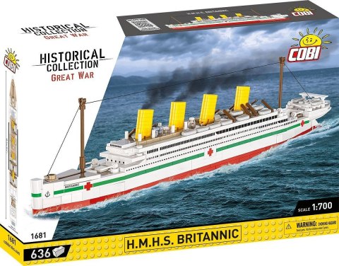 Klocki H.M.H.S. Britannic 636 klocków Cobi Klocki