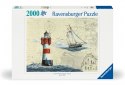 Puzzle 2000 elementów Żeglarstwo, latarnia morska Ravensburger Polska