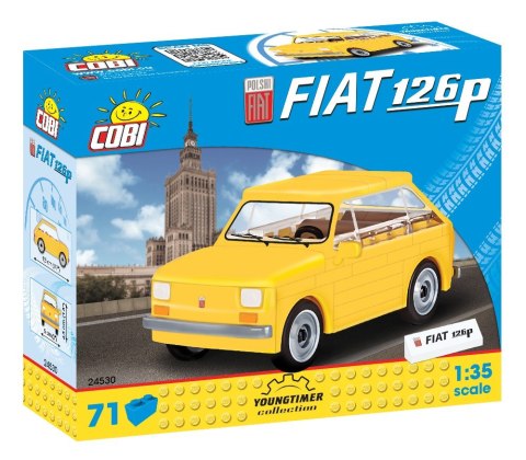 Klocki 71 elementów Polski Fiat 126P Cobi Klocki