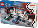 Klocki City 60444 F1 Garaż i bolidy Mercedes-AMG i Alpine LEGO