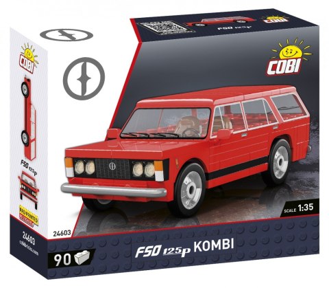 Klocki FSO 125p kombi 90 klocków Cobi Klocki