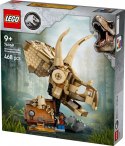 Klocki Jurassic World 76969 Szkielety dinozaurów: czaszka triceratopsa LEGO