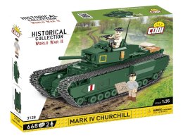 Klocki Mark IV Churchill 668 klocków Cobi Klocki