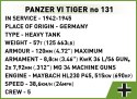 Klocki Panzer VI Tiger I no 131 Cobi Klocki