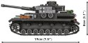 Klocki Panzerkampfwagen IV Ausf. G 643 klocków Cobi Klocki