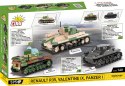 Klocki Renault R35 - Valentine IX - Panzer I Cobi Klocki