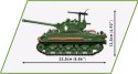 Klocki Sherman M4A2E8 865 klocków Cobi Klocki