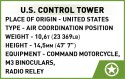 Klocki U.S. Control Tower 664 klocki Cobi Klocki