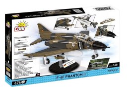 Klocki Armed Forces F-4F Phantom II 676 elementów Cobi Klocki