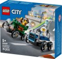 Klocki City 60459 Zestaw wyścigówek: samolot kontra łóżko szpitalne LEGO