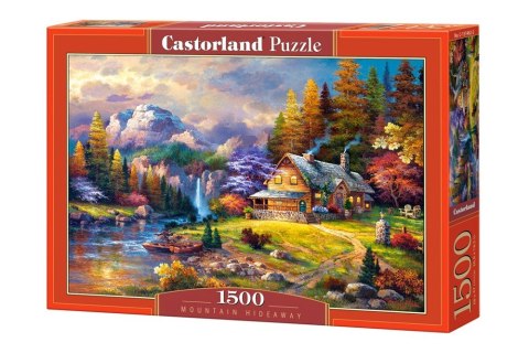 Puzzle 1500 elementów Górskie Schronienie Castor