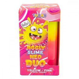 Slime Jiggly Neo Duo żółto-różowy 430g TUBAN