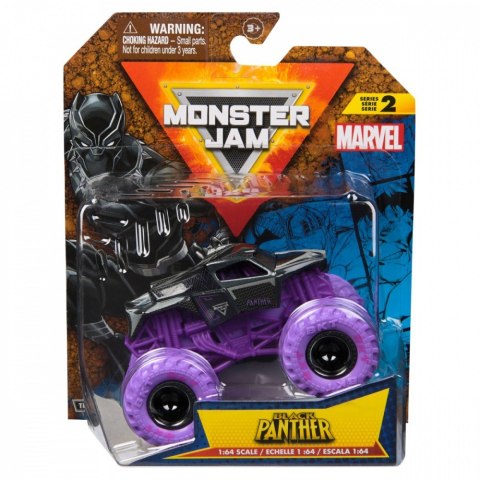 Samochodzik Monster Jam Black Panther Spin Master