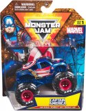 Samochodzik Monster Jam Capitan America Spin Master