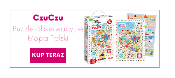 Polska - puzzle obserwacyjne dla dzieci