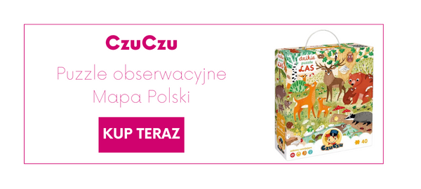 CzuCzu puzzle - Las i zwierzątka