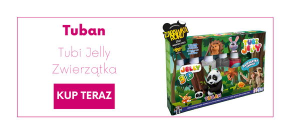 Żelowe figurki 3d z masy plastycznej - Tubi Jelly